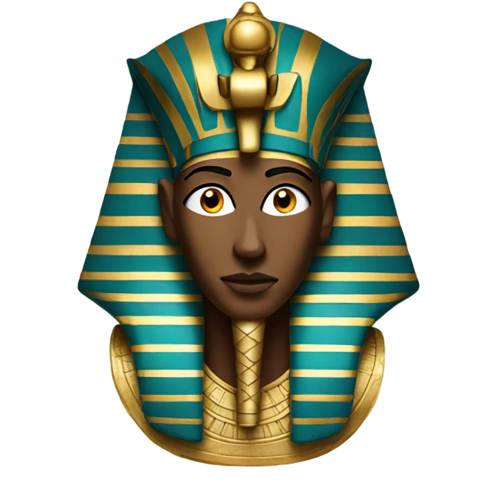 Pharaoh head emoji