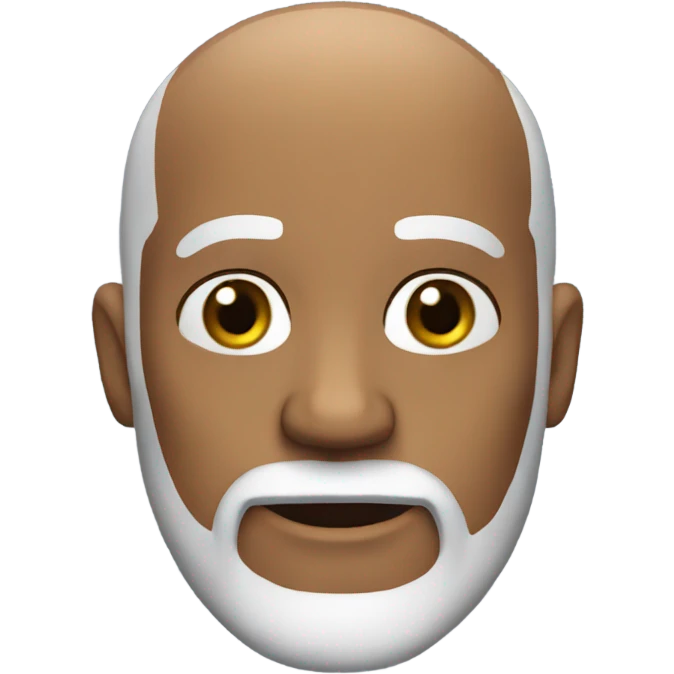 bald man with beard named fred emoji