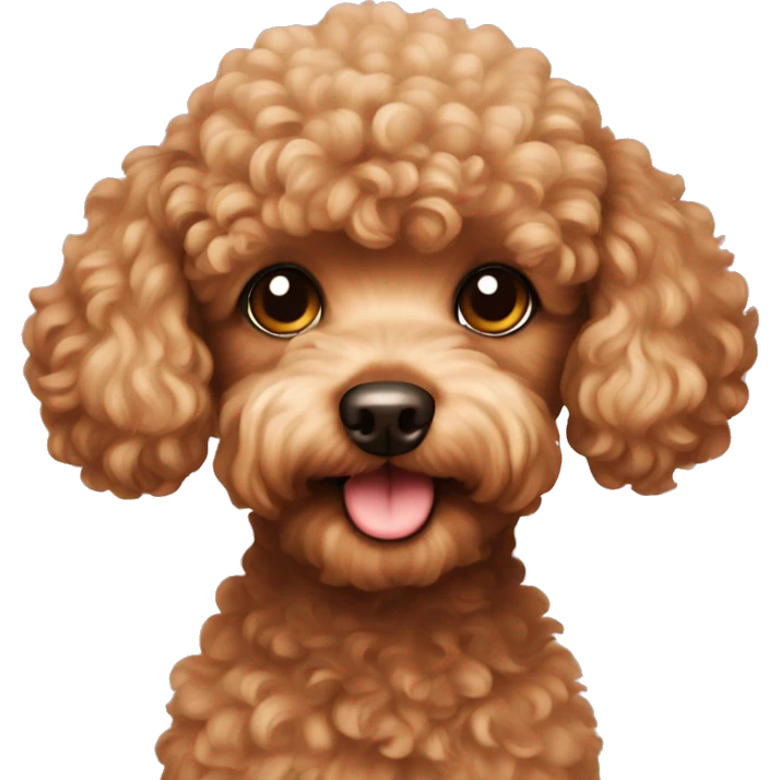 toy poodle emoji
