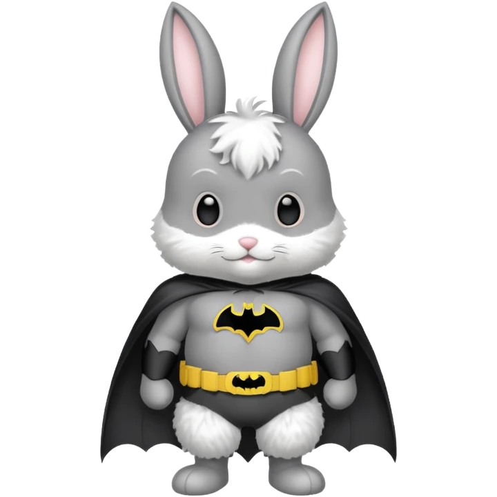 bunny as batman emoji