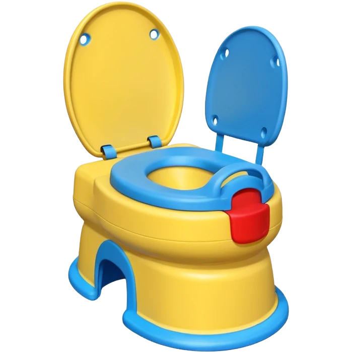 Potty trainer without a person on it. emoji