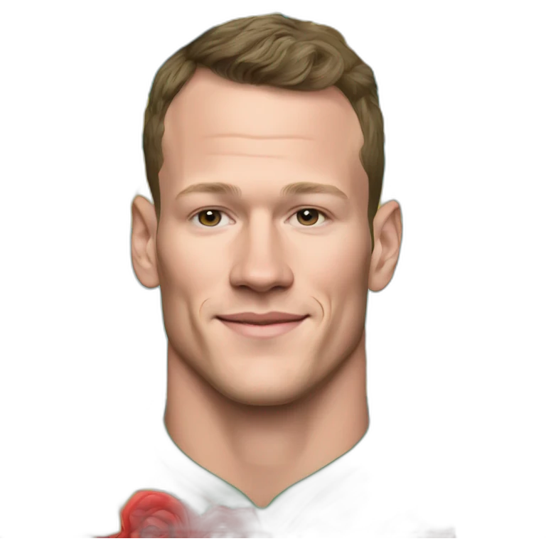 Jonathan Toews as rainbow seal with daffodils and roses emoji