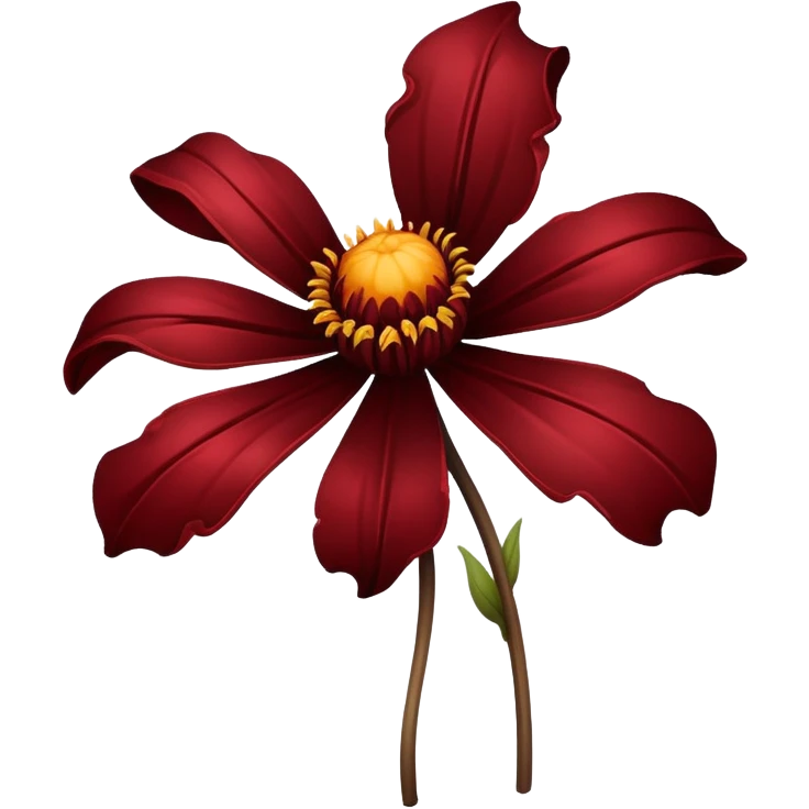 bad flower emoji