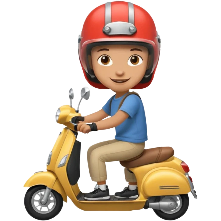 Youth & Scooters emoji