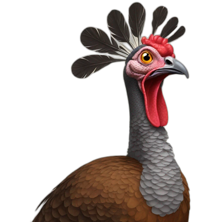 wild turkey emoji