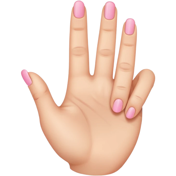 Pinky up emoji