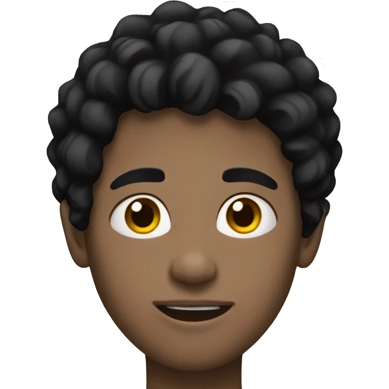 Teen boy with white skin and black hair emoji