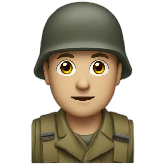 German soldier ww2 emoji