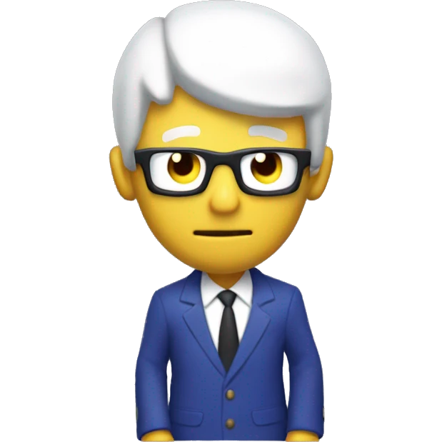 Mr puzzles from smg4 with his iconic TV head emoji