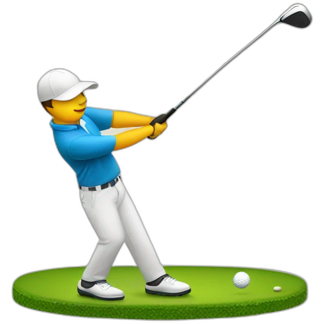 Swing de Golf emoji