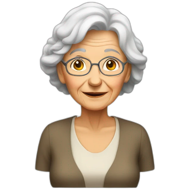 old women emoji
