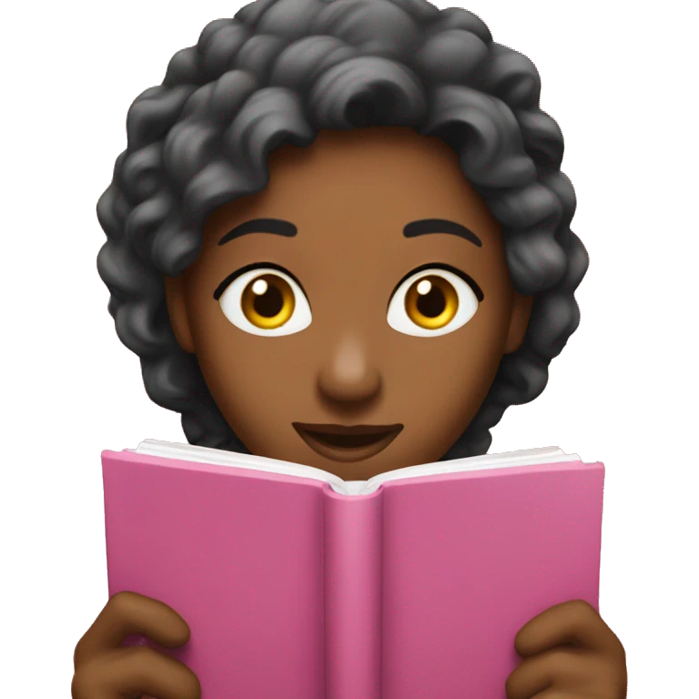 the words "hot girls read" emoji