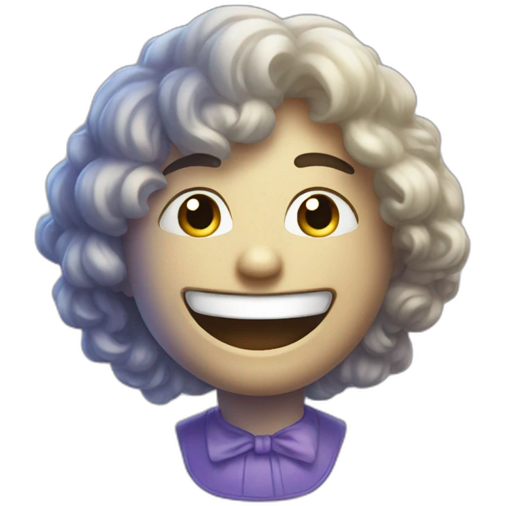 étoile brillante et souriante emoji