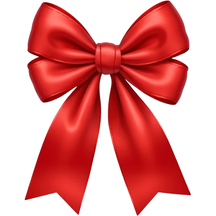 red bow emoji