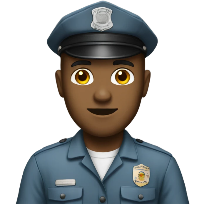 correctional officer emoji