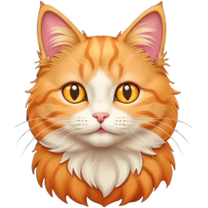 Cat sending love emoji