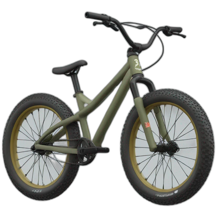 Slopstyle bike, 1 speed, rock shox pike emoji
