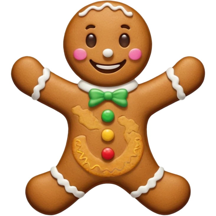 Gingerbread emoji