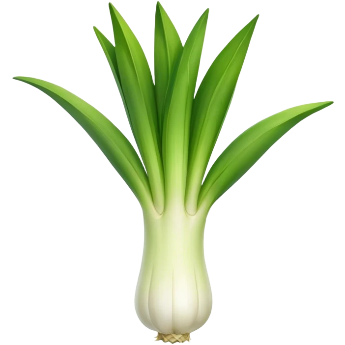 emoji vegetable  leek emoji