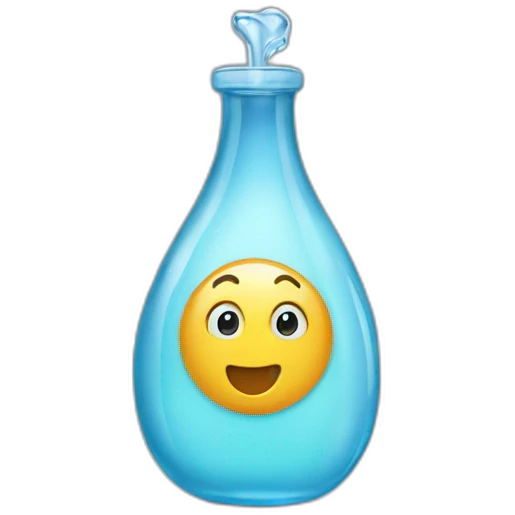 Bouteille d'eau emoji