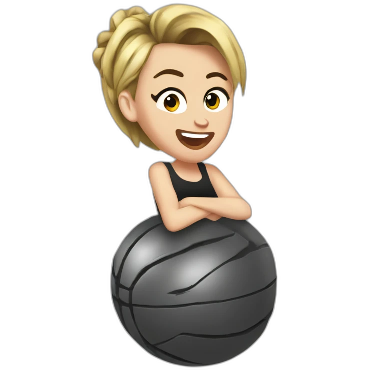 miley cyrus on wrecking ball emoji