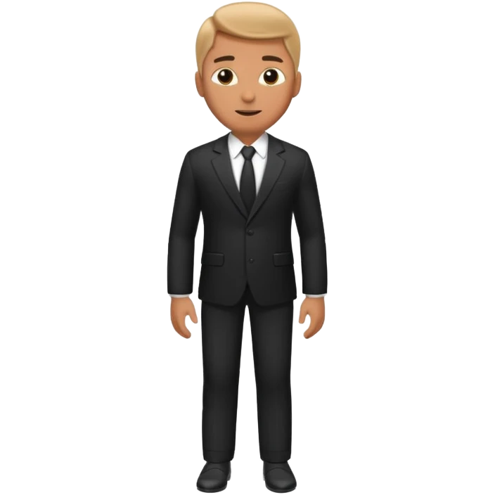 businessman full body emoji