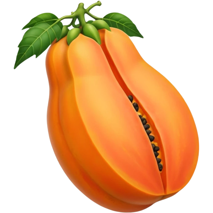 Papaya emoji