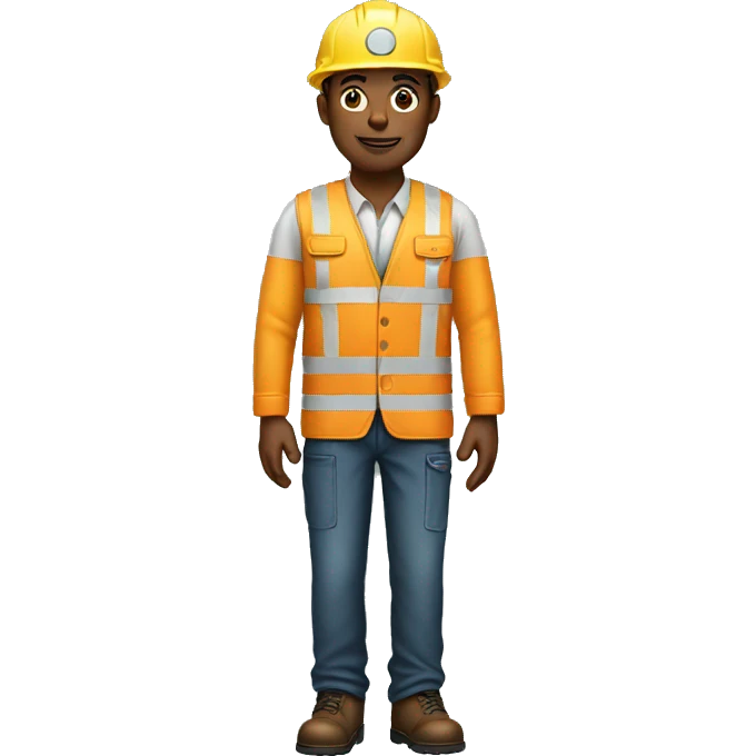 full body man as a working professiona emoji