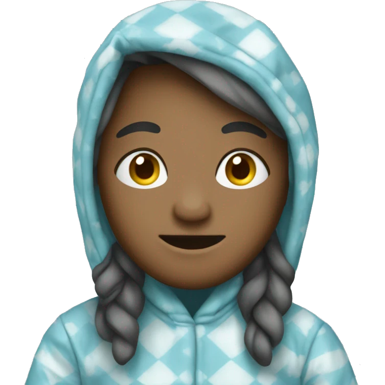 skyblue pajama emoji