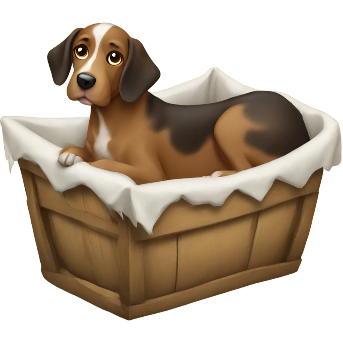A dog in a manger  emoji