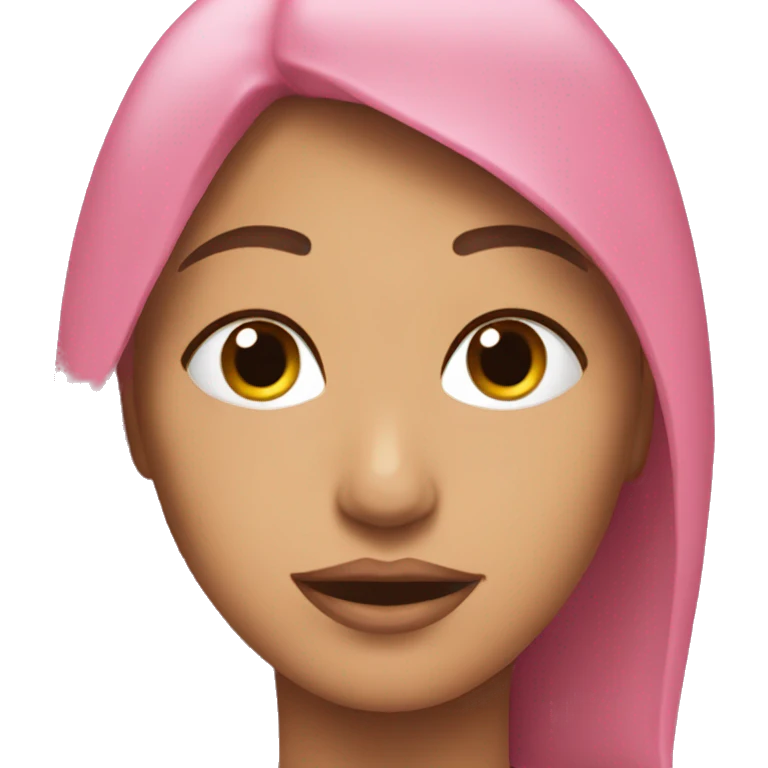 Lazo rosa emoji