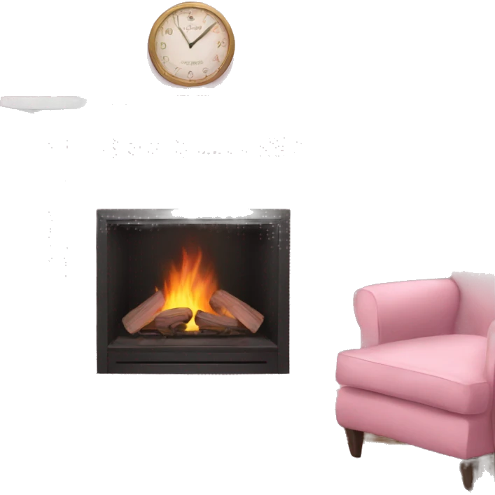 Winter Pink FirePlace emoji