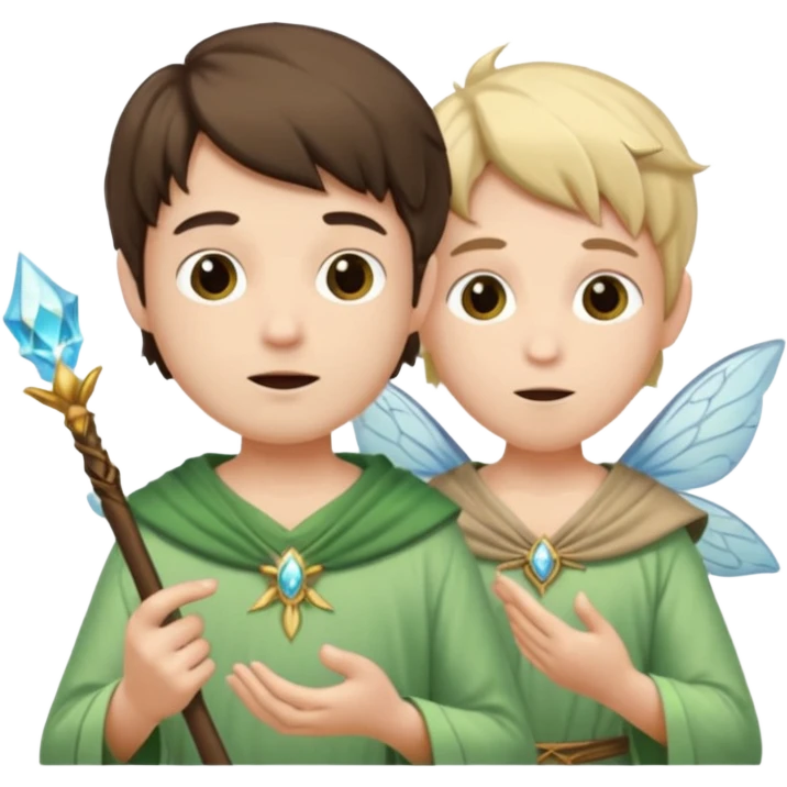 🤐+👱🏻+🧚🏻‍♂ emoji