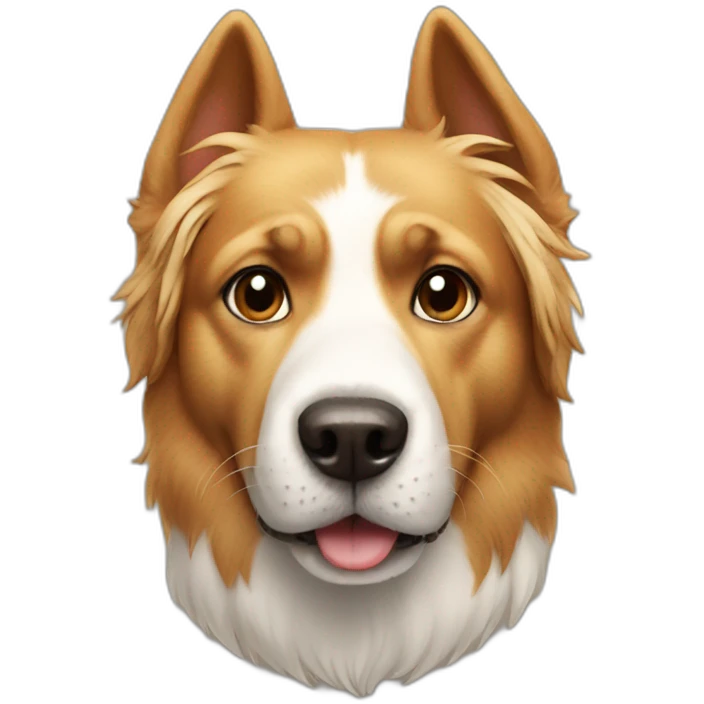 super dog emoji