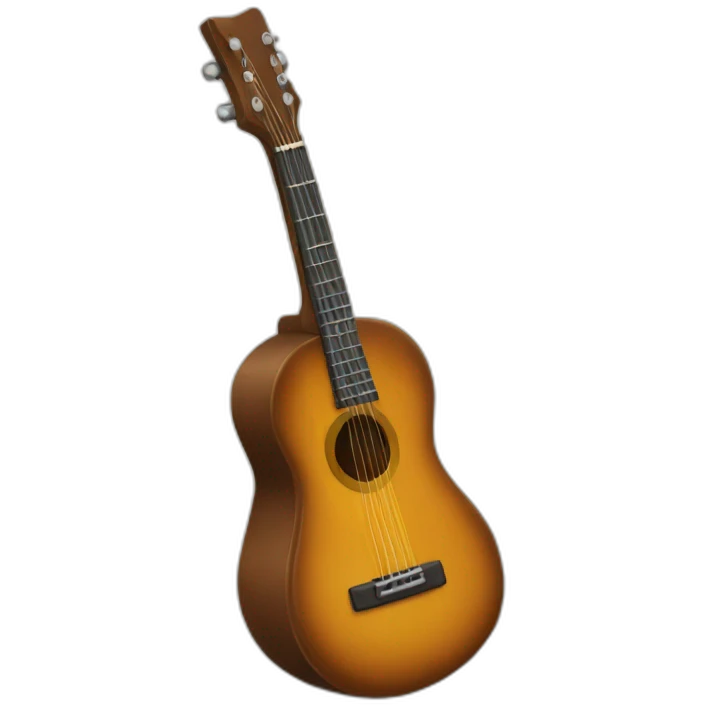 Horse with Guitar emoji