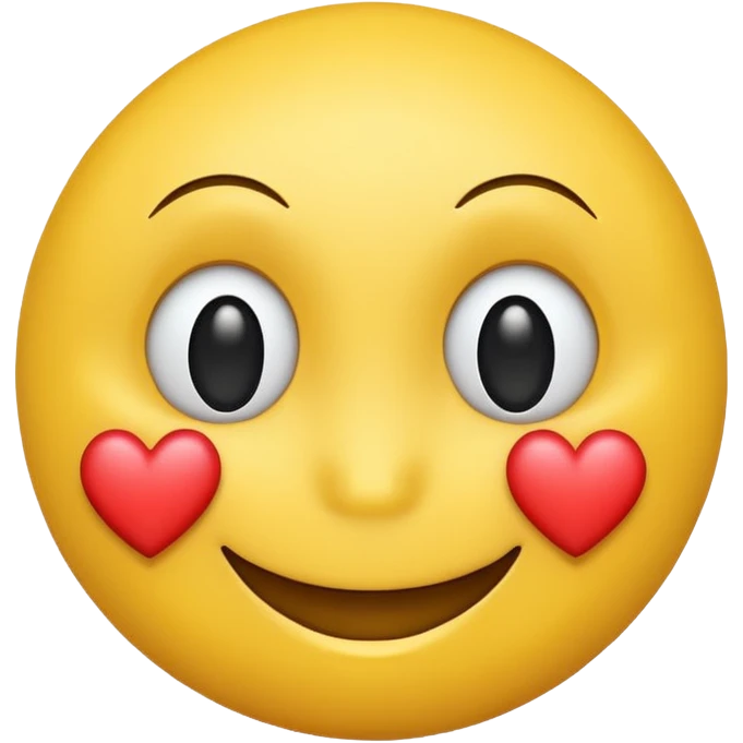 Emotka z taką minką":3" emoji