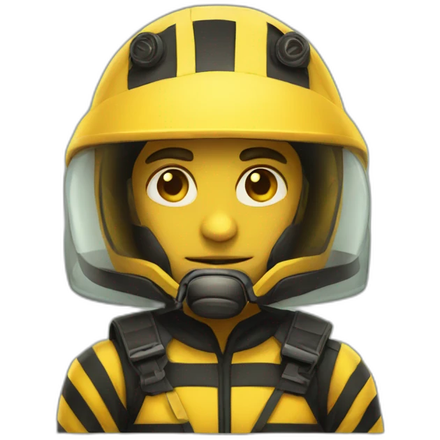 A bee Guard  emoji