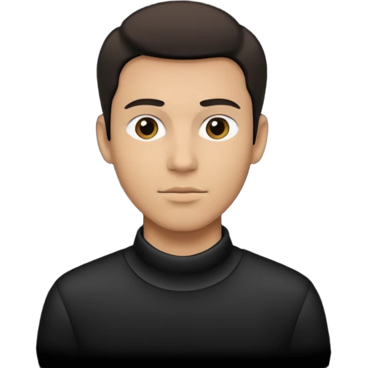 man silohuette standing emoji