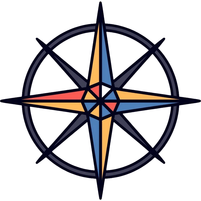 compass navigation tool emoji