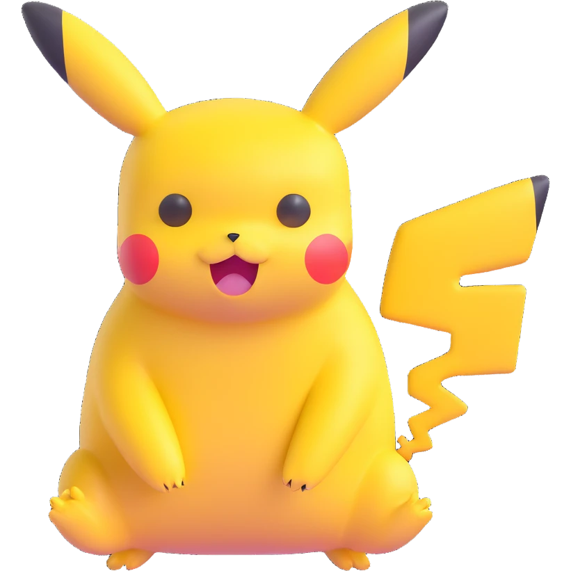 tired Pikachu emoji