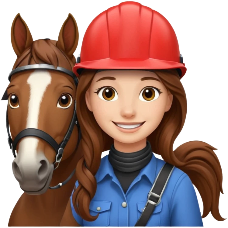 Horse girl  emoji