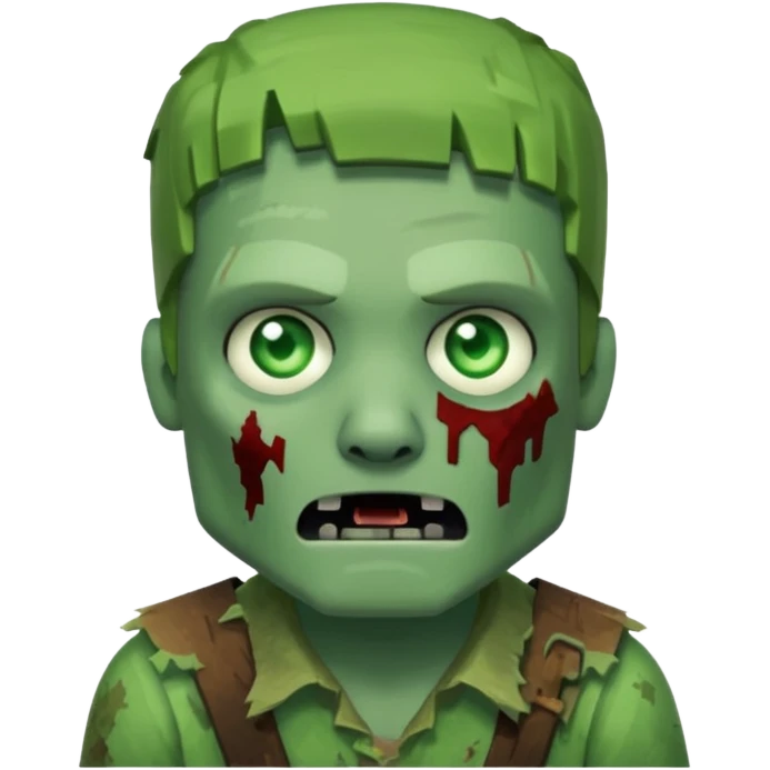 Zombie  minecraft  emoji