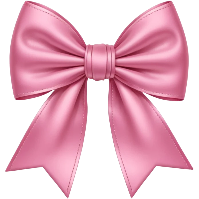 Coquette bow emoji
