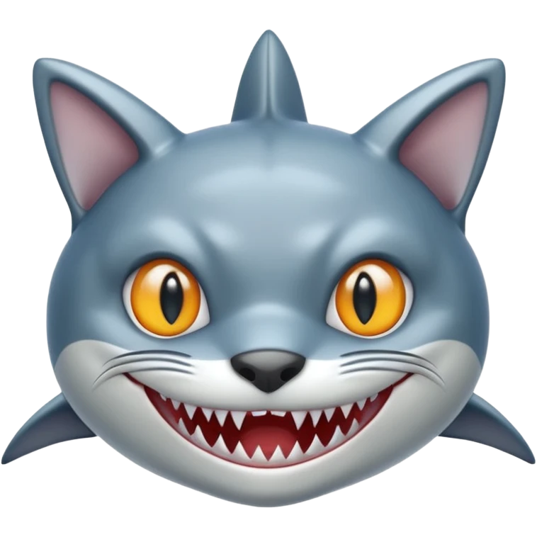 shark x cat emoji