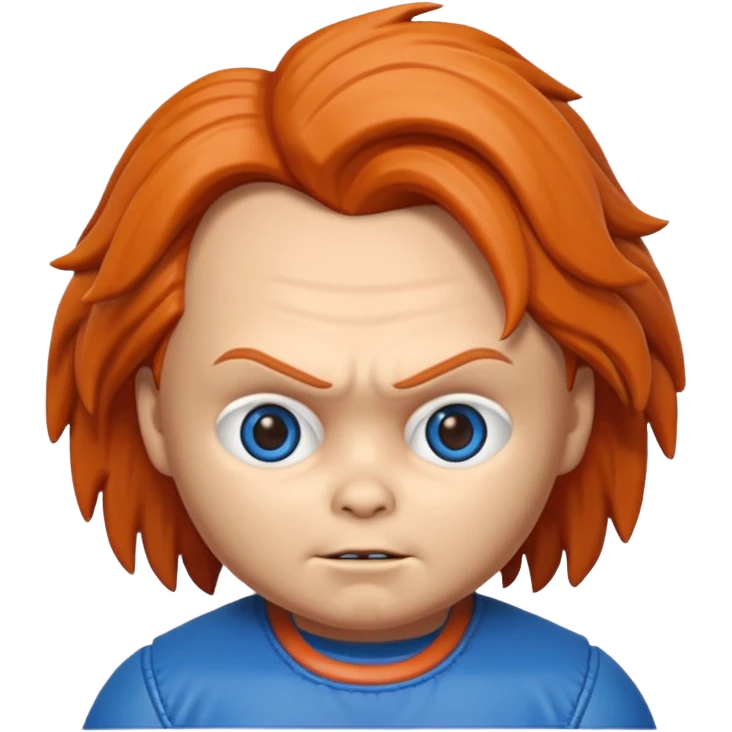 Un emojin de chuky emoji