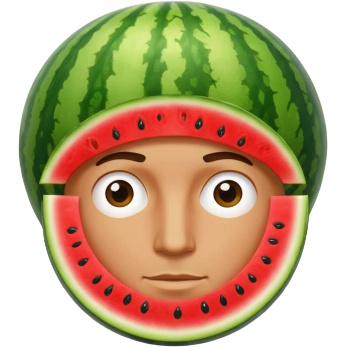 Give this emoji 🕺a watermelon head emoji