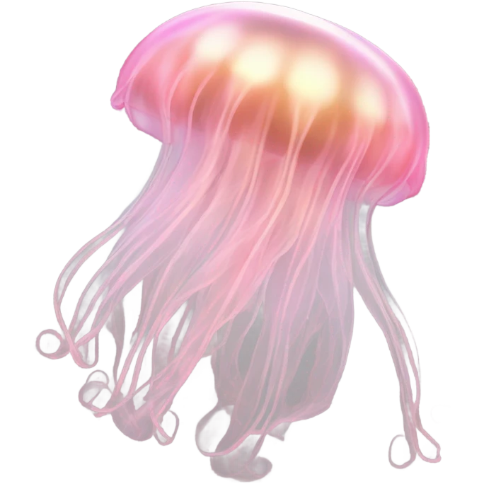 Light pink jellyfish emoji
