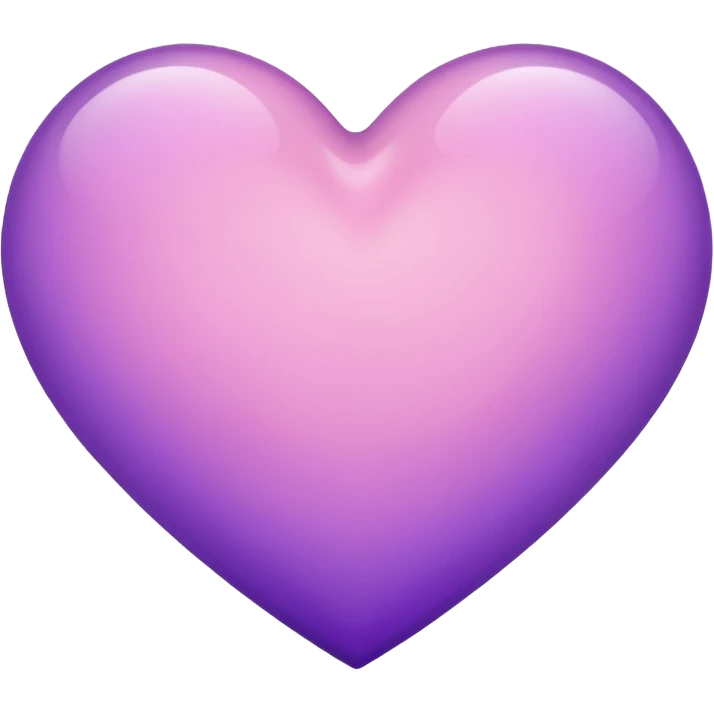 Corazón rosa claro tirando a morado emoji