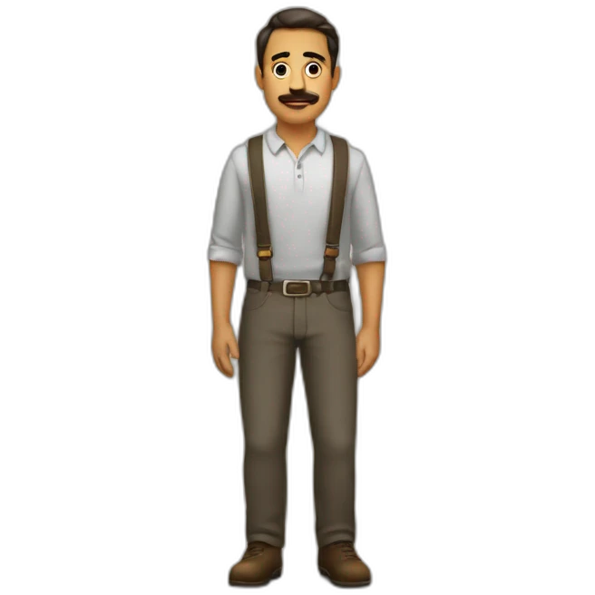 hombre pensando en el exito emoji