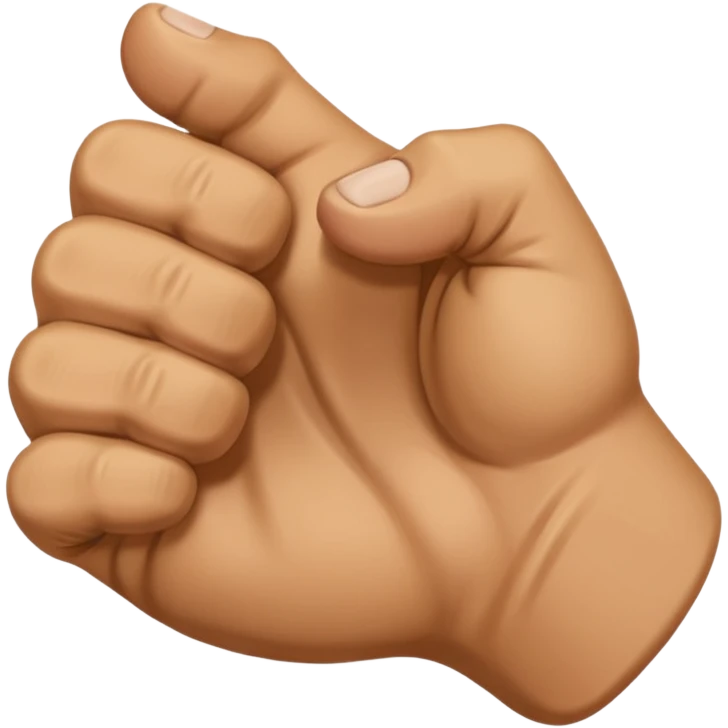 closed fist emoji